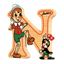 Picture of BIG LETTER PINOCCHIO N